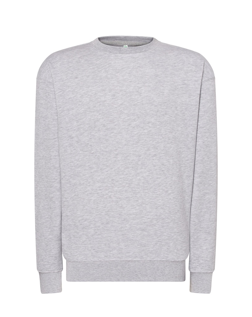 Bluza Unisex Klasyczna Poliester Bawelna JHK320 - Ash Melange