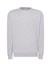 Bluza Unisex Klasyczna Poliester Bawelna JHK320 - Ash Melange