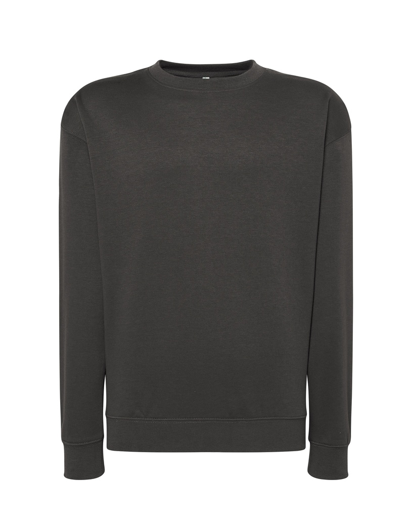 Bluza Unisex Klasyczna Poliester Bawelna JHK320 - Graphite
