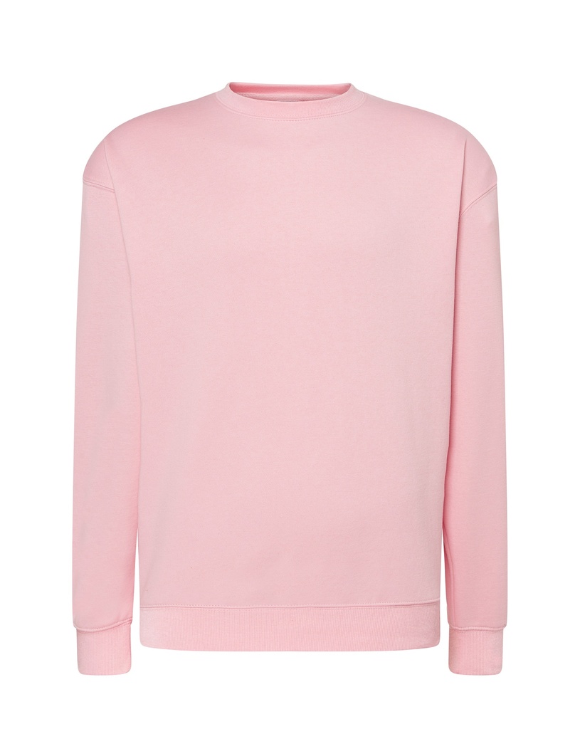 Bluza Unisex Klasyczna Poliester Bawelna JHK320 - Pink