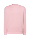 Bluza Unisex z Okrągłym Dekoltem JHK320 - Pink
