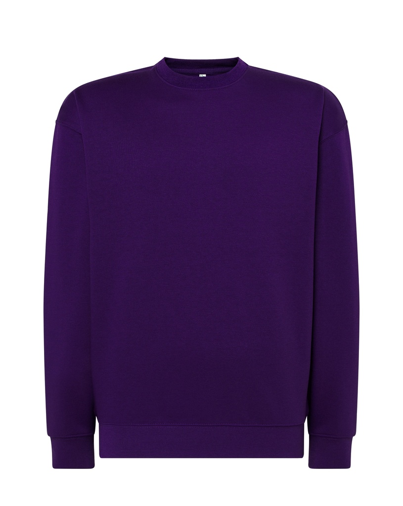 Bluza Unisex Klasyczna Poliester Bawelna JHK320 - Purple