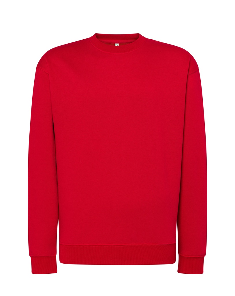 Bluza Unisex Klasyczna Poliester Bawelna JHK320 - Red