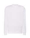 Bluza Unisex Klasyczna Poliester Bawelna JHK320 - White