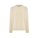 Bluza Klasyczna Organiczna Bawelna Poliester Recykling JHK322 - Buttercream