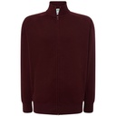 Bluza Rozpinana Poliester Bawelna JHK401 - Cardinal