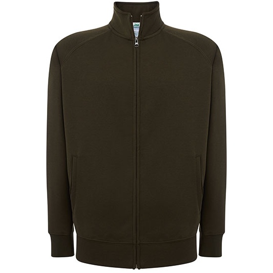 Bluza Rozpinana Poliester Bawelna JHK401 - Khaki