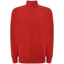 Bluza Rozpinana Poliester Bawelna JHK401 - Red