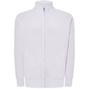 Bluza Rozpinana Poliester Bawelna JHK401 - White