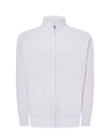 Bluza Rozpinana Poliester Bawelna JHK401 - White