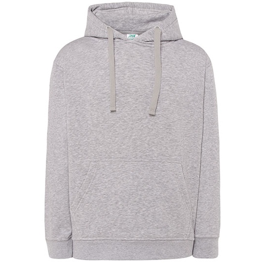 Bluza Kangurka Mieszanka Bawelniana Poliestrowa JHK421 - Ash Melange