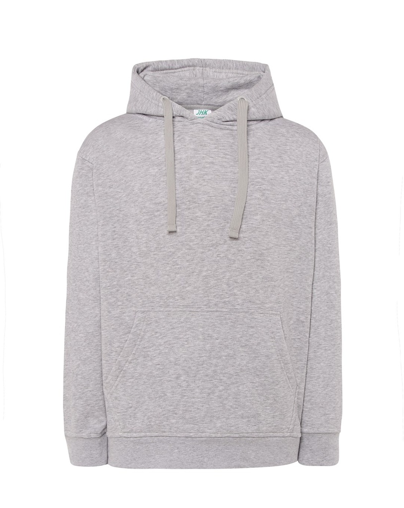 Bluza Kangurka Mieszanka Bawelniana Poliestrowa JHK421 - Ash Melange