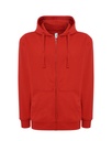 Bluza z kapturem na zamek JHK422 - Red