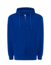 Bluza z kapturem na zamek JHK422 - Royal Blue