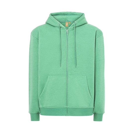 Bluza z Kapturem Klasyczna Organiczna Bawelna Poliester Recykling JHK425 - Eucalyptus