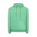 Bluza Unisex z Kapturem Organiczna Bawelna Poliester Recykling JHK426 - Eucalyptus