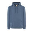 Bluza Unisex z Kapturem Organiczna Bawelna Poliester Recykling JHK426 - Steel Blue