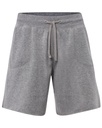 Szorty Dresowe Bawelniano Poliestrowe JHK481 - Grey Melange