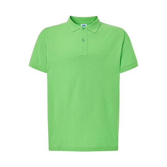 Koszulka Polo Klasyczna Bawelniana Pika JHK510 - Lime