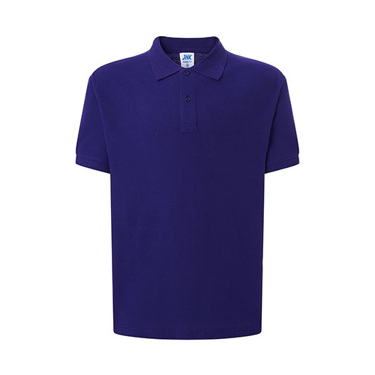 Koszulka Polo Klasyczna Bawelniana Pika JHK510 - Purple