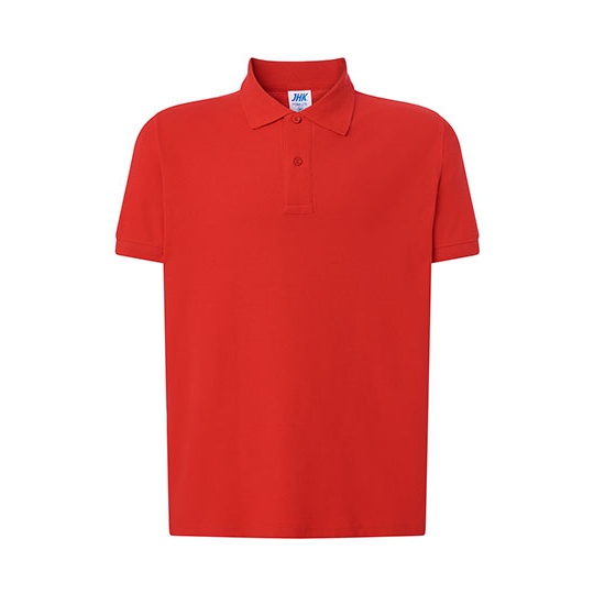 Koszulka Polo Klasyczna Bawelniana Pika JHK510 - Red
