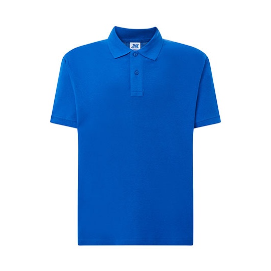Koszulka Polo Klasyczna Bawelniana Pika JHK510 - Royal Blue