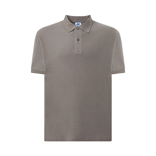 Koszulka Polo Klasyczna Bawełniana Pika JHK510 - Zinc