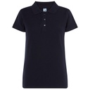 Koszulka Polo Damska Slim Bawelniana Pique JHK511 - Navy