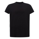 Damski T-Shirt Slim Bawełniany JHK601 - Black