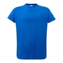 Damski T-Shirt Slim Bawełniany JHK601 - Royal Blue