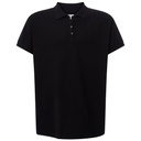 Koszulka Polo Damska Klasyczna Bawelniana Pika JHK602 - Black