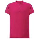 Damska koszulka polo JHK602 - Fuchsia