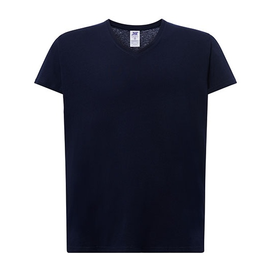 T-shirt Damski Slim Bawełniany JHK604 - Navy