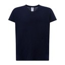 T-shirt Damski Slim Bawelniany JHK604 - Navy