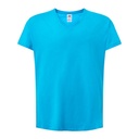 T-shirt Damski Slim Bawelniany JHK604 - Turquoise