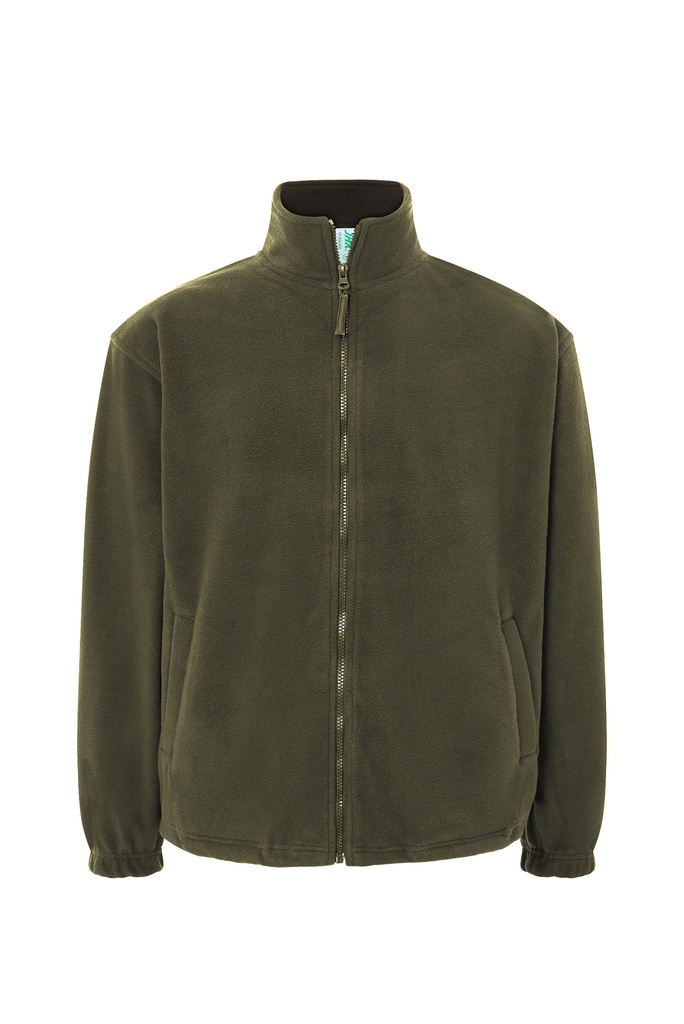 Męska Bluza Klasyczna Polarowa JHK800 - Forest Green