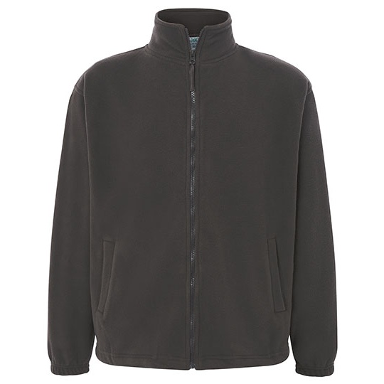 Męska bluza polarowa z zamkiem JHK800 - Graphite