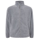 Meska Bluza Klasyczna Polarowa JHK800 - Grey Melange
