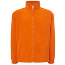 Męska bluza polarowa z zamkiem JHK800 - Orange