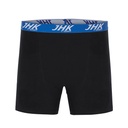Bokserki Meskie Sredniej Dlugosci Bawelniane JHK901 - Black