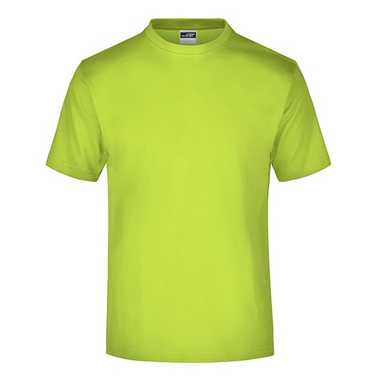 T-shirt Klasyczny Bawelniany JN001 - Acid Yellow