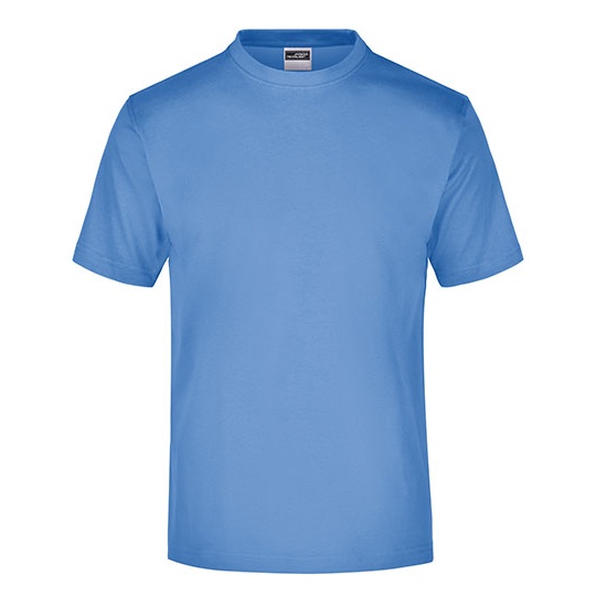 T-shirt Klasyczny Bawelniany JN001 - Aqua
