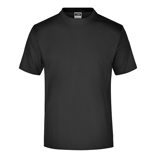 T-shirt Klasyczny Bawelniany JN001 - Black