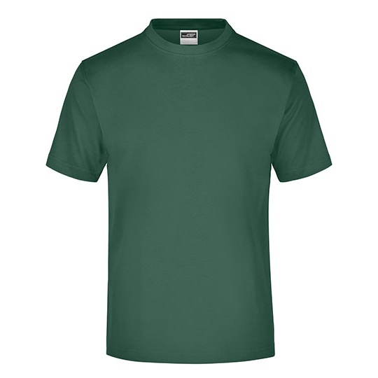 T-shirt Klasyczny Bawelniany JN001 - Dark Green