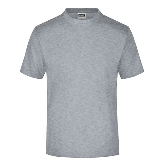 T-shirt Klasyczny Bawelniany JN001 - Grey Heather