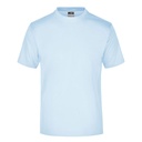 T-shirt Klasyczny Bawełniany JN001 - Light Blue