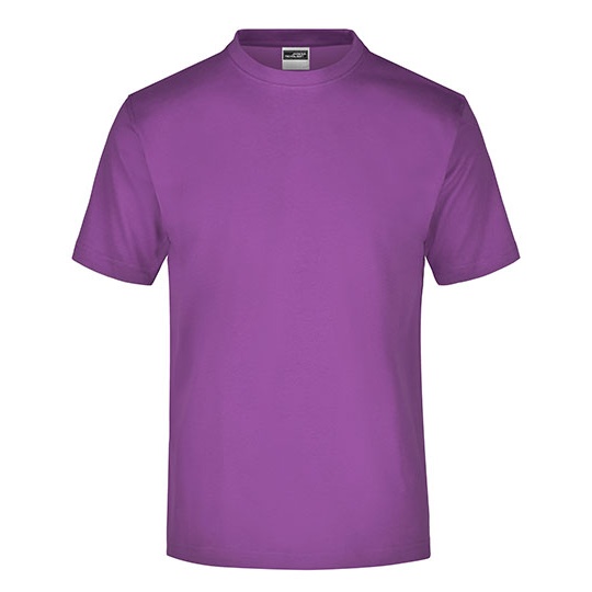 T-shirt Klasyczny Bawelniany JN001 - Purple