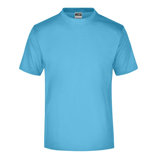 T-shirt Klasyczny Bawelniany JN001 - Sky Blue
