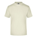 T-shirt Klasyczny Bawełniany JN001 - Stone