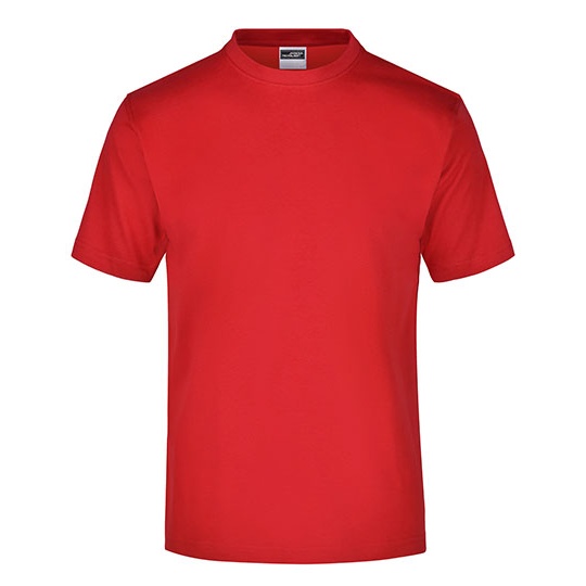 T-shirt Klasyczny Bawelniany JN001 - Tomato